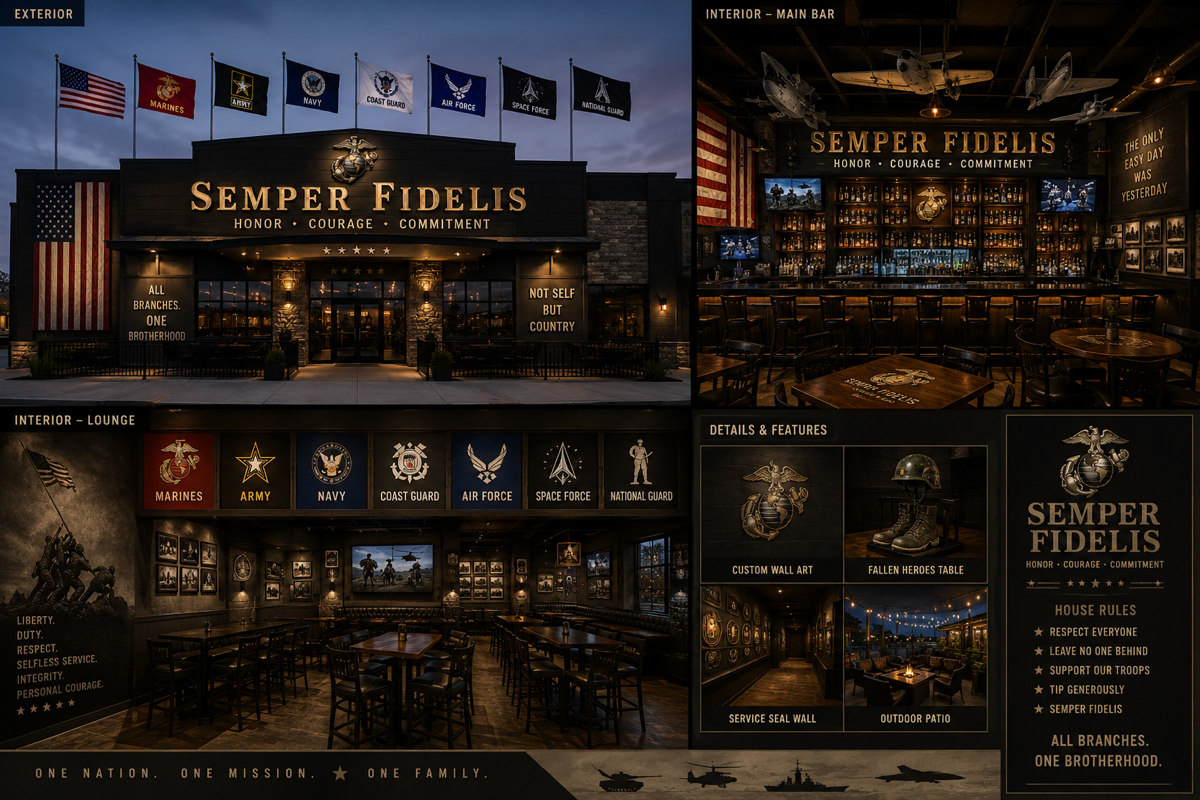 Veteran business concept image
